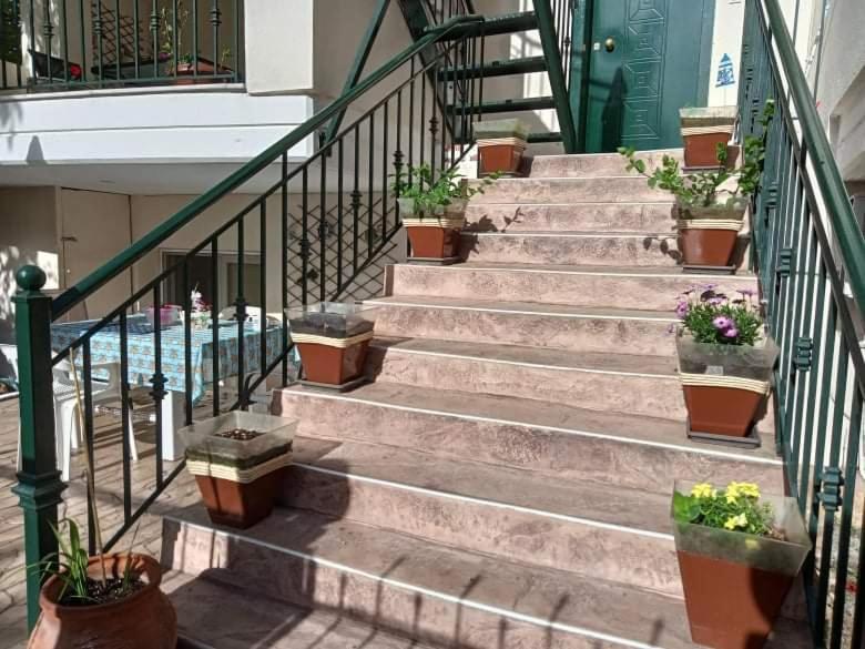 Oasis Apartment ネア・ミカニオーナ エクステリア 写真